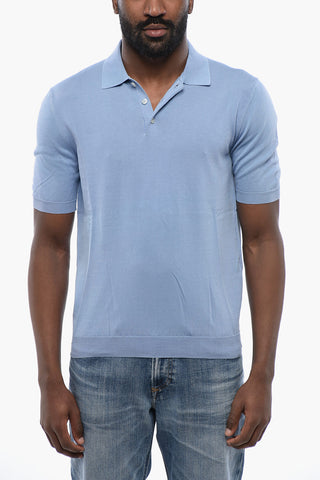 Short Sleeved Cotton Polo
