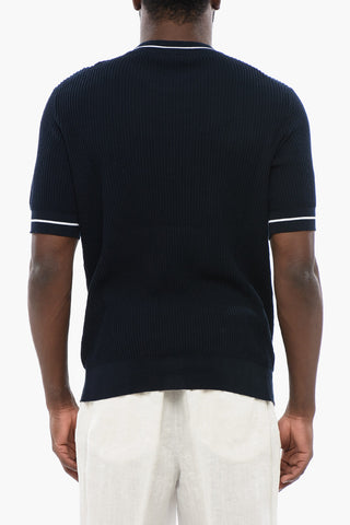 T-Shirt Dtopped Shoulder in Cotone a Coste