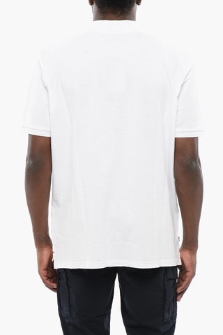 Piquet Cotton Polo with Embroidery