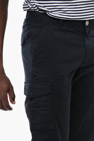 Cargohose Aus Stretch-Baumwolle