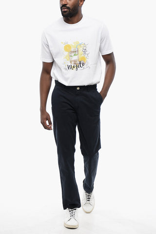 Stretch Cotton Chinos Pants