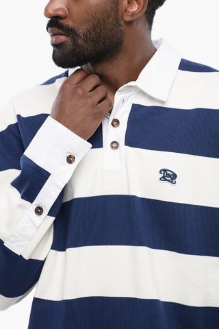 Polo A Long-Sleeve A Striped