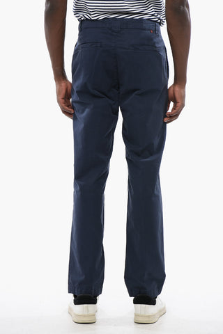 Pantaloni Chino in Cotone con Passanti
