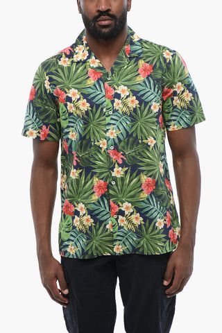Camicia BAKER con Stampa Hawaiiana