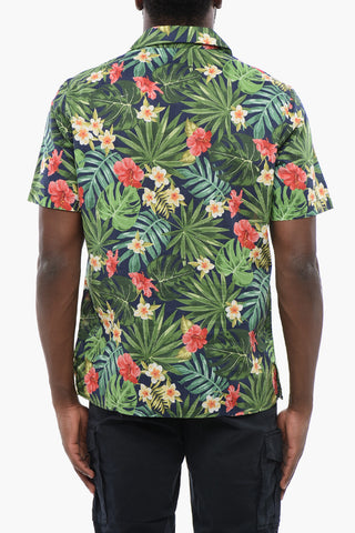 Camicia BAKER con Stampa Hawaiiana