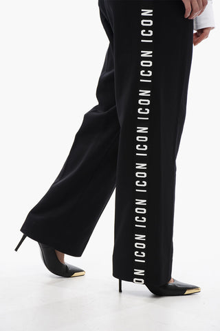 Abito in Jersey BE ICON con Bande Logate Laterali