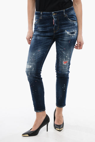 Jeans Cool Girl Fit with Sketch Details 14cm