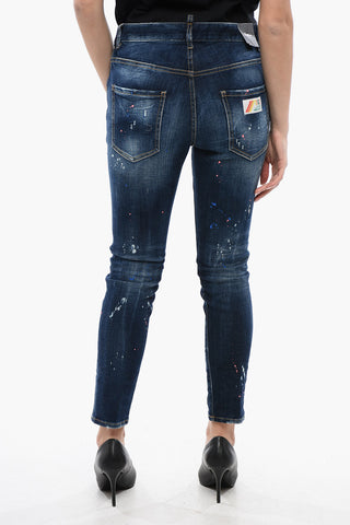 Jeans Cool Girl Fit with Sketch Details 14cm