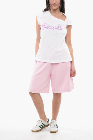 Rundhals-T-Shirt TWISTED mit aufgedrucktem Logo