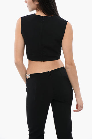 Crop Top D2 JEWEL con Cut-outs