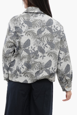 Overshirt TIMBER Con Motivo Floreale Jacquard
