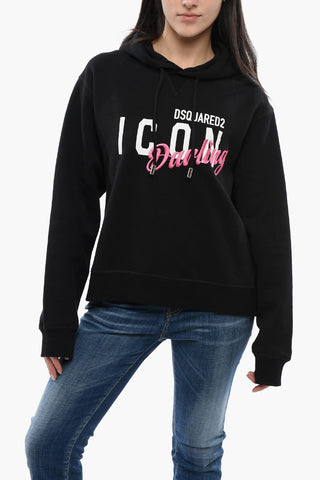 Hoodie ICON DARLING aus Baumwollfleece