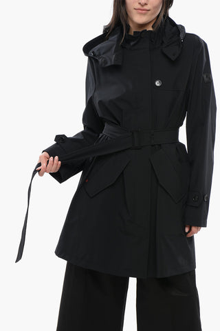 Belted FAYETTE Nylon Trenchcoat