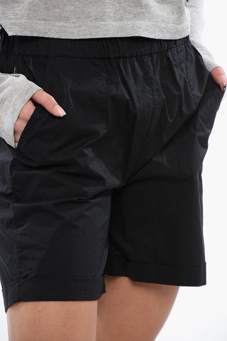 Cotton Shorts with Elastic Waist