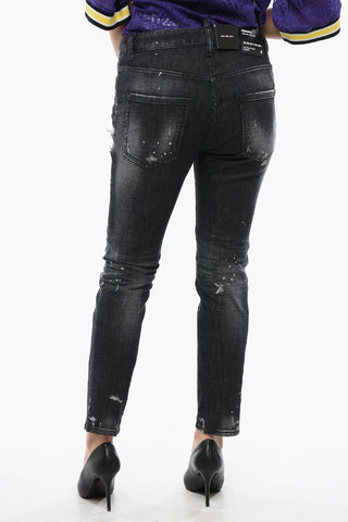 Distressed Cool Girl Fit Denims 15cm