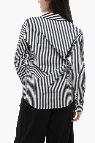 Sahariana-Bluse YARN mit Awning-Muster