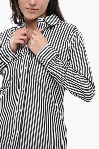 Sahariana-Bluse YARN mit Awning-Muster