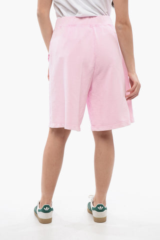 Shorts Oversized in Cotone Garzato