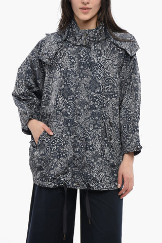 Windjacke BANDANA Aus Nylon Mit Fledermausärmeln