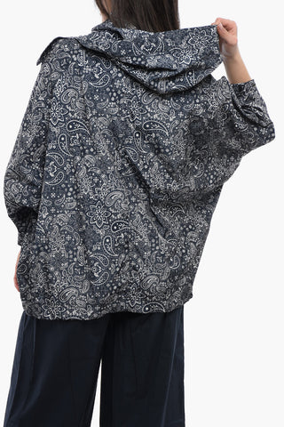 Windjacke BANDANA Aus Nylon Mit Fledermausärmeln