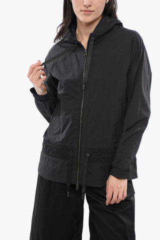 Hooded CRINKLE Windbreaker