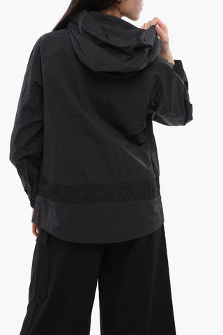 Hooded CRINKLE Windbreaker
