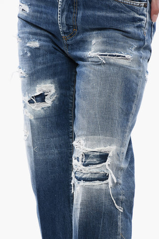 Distressed Boston Fit Denims 18cm