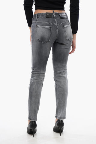 Jeans Jennife Fit in Denim Stone Washed 15cm
