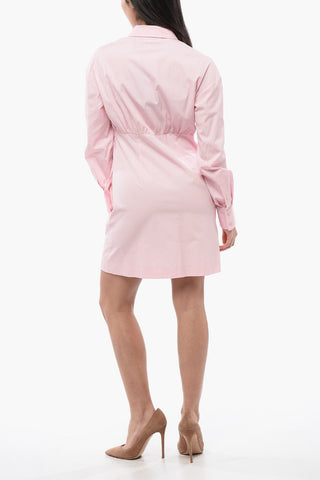 Poplin Blouse BIB with Side Zip