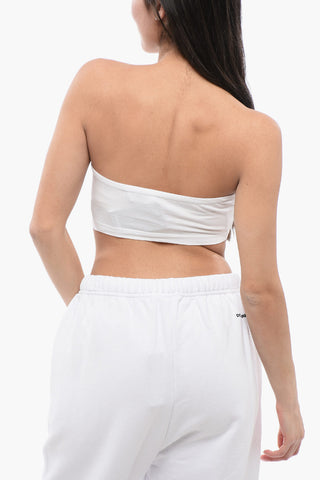Bandeau-Top ICON DARLING mit Print und Stickerei