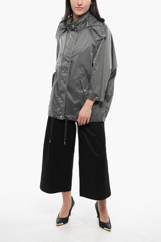 Removable Hood CRINKLE Windbreaker