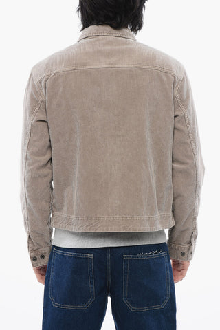Corduroy KIPPAX Overshirt with Zip Closure