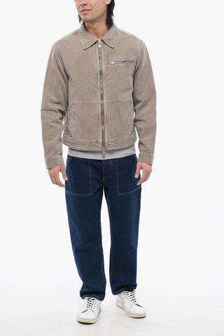 Corduroy KIPPAX Overshirt with Zip Closure