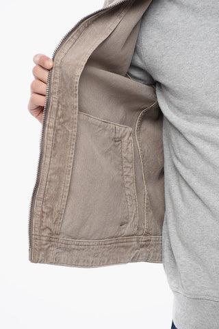 Corduroy KIPPAX Overshirt with Zip Closure