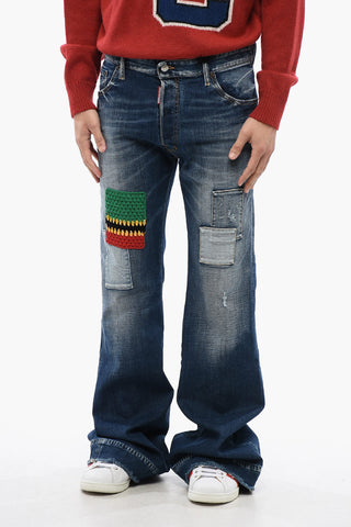 Flare Fit Jeans BOB with 32 cm Patch