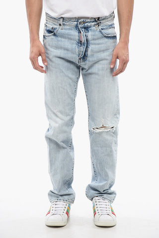 Jeans Light Washed 642 Effetto Distressed 19 cm