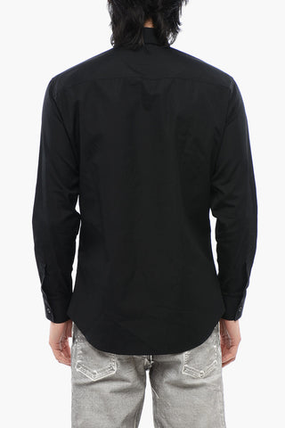 Long Sleeved NIGHT COLLEGE Shirt With Sequined Logo
