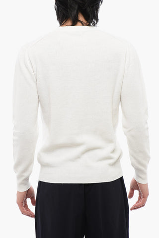Maglia Girocollo in Misto Lino