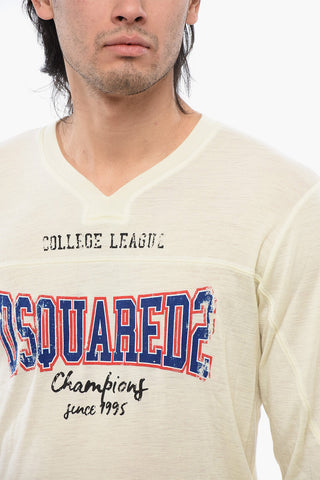 T-shirt A Maniche Lunghe Football Fit