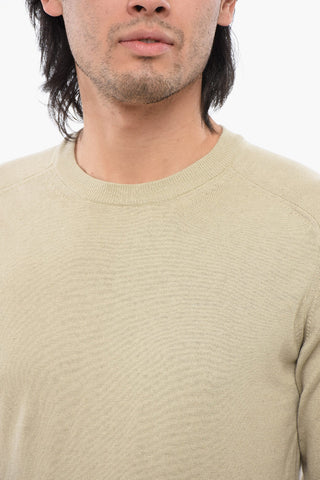 Linen Blend Crewneck Sweater