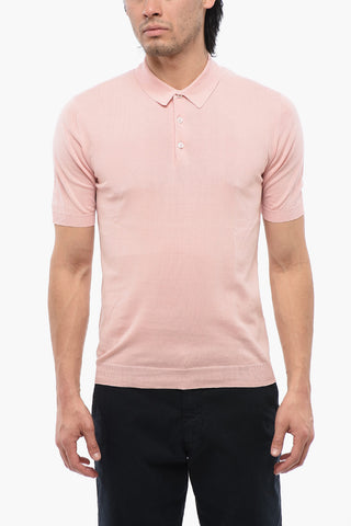 Short Sleeved Cotton Polo