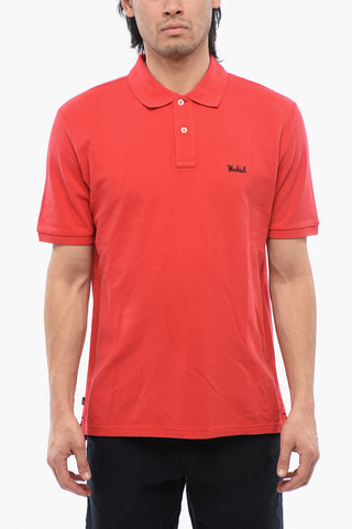 Piquet Cotton Embroidered Polo