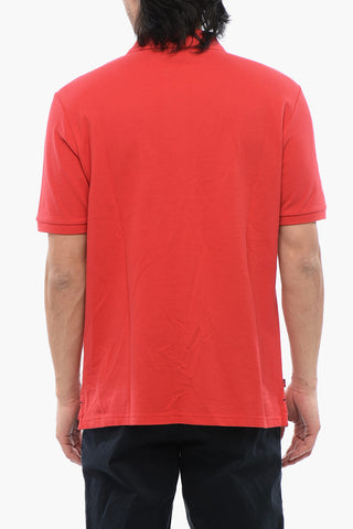 Piquet Cotton Embroidered Polo