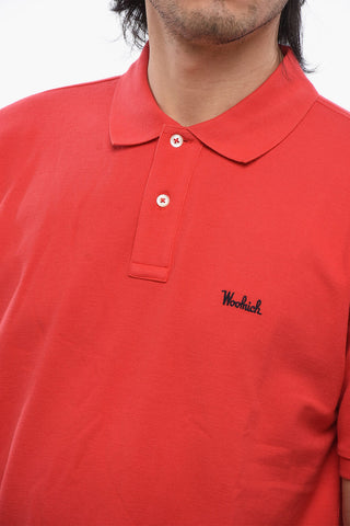 Piquet Cotton Embroidered Polo