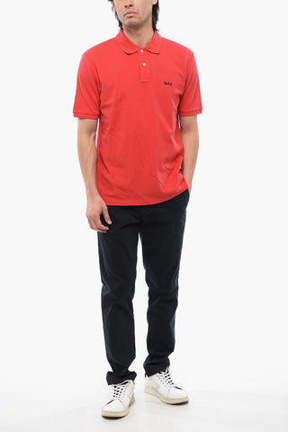 Piquet Cotton Embroidered Polo