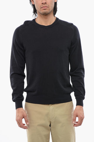 Linen Blend Crewneck Sweater
