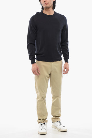 Linen Blend Crewneck Sweater
