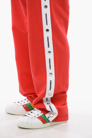 기모 면 조거 Burbs Fit 배색 밴드