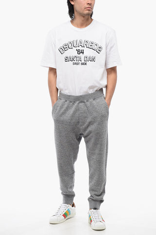 Melange Brushed Cotton Joggers
