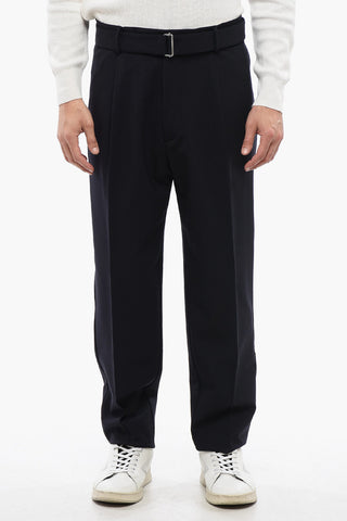 Technical Wool Trousers BELT